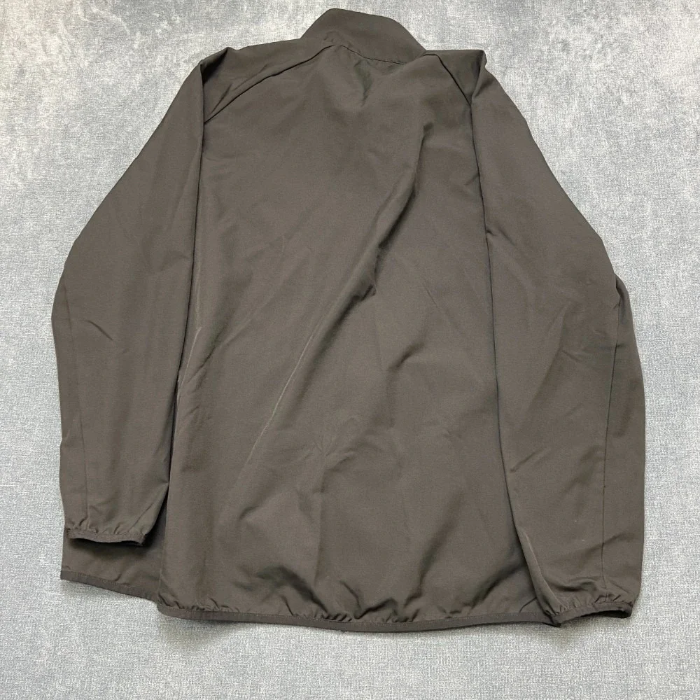 Nike Dri Fit VSLR X Golf Jacket Mens 2XL Black Mock Neck Raglan Sleeve Full Zip